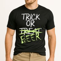 Trick or Beer Funny Halloween Party Cooling Performance Crew T-Shirt