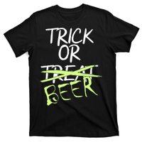 Trick or Beer Funny Halloween Party T-Shirt