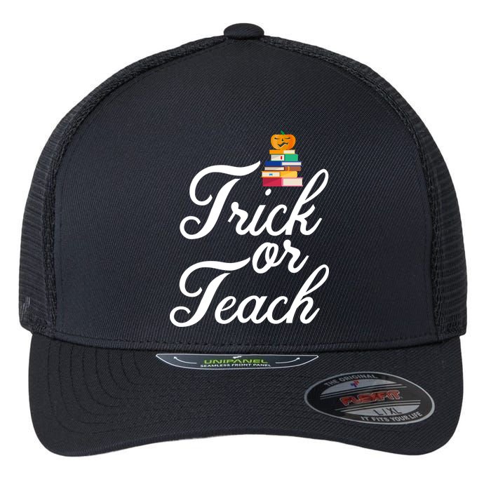 Trick Or Teach Flexfit Unipanel Trucker Cap