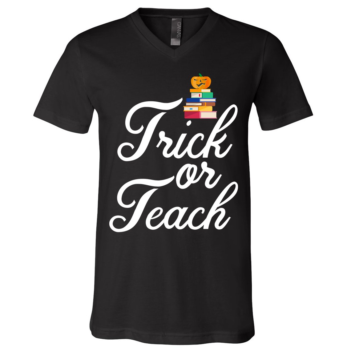 Trick Or Teach V-Neck T-Shirt