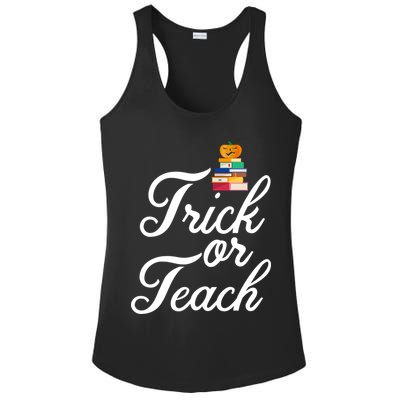Trick Or Teach Ladies PosiCharge Competitor Racerback Tank