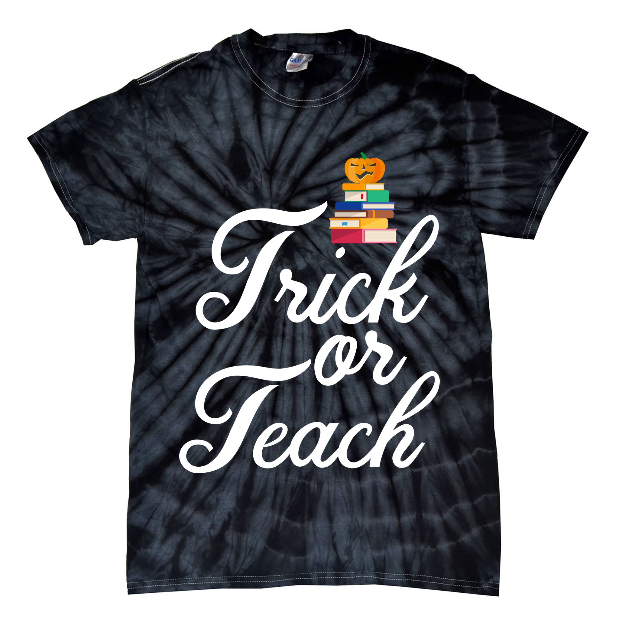 Trick Or Teach Tie-Dye T-Shirt