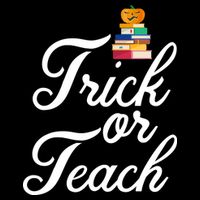 Trick Or Teach Women's V-Neck T-Shirt