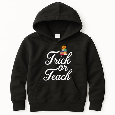 Trick Or Teach Kids Hoodie