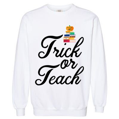 Trick Or Teach Garment-Dyed Sweatshirt