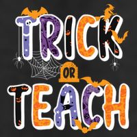 Trick Or Teach Funny Cute Halloween Cool Comfort Performance Bucket Hat