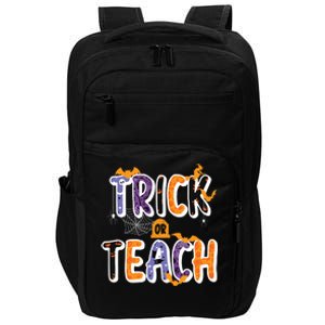 Trick Or Teach Funny Cute Halloween Impact Tech Backpack