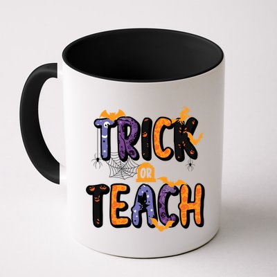 Trick Or Teach Funny Cute Halloween Mug