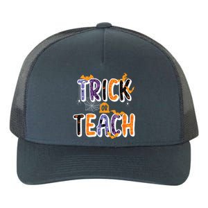 Trick Or Teach Funny Cute Halloween Yupoong Adult 5-Panel Trucker Hat