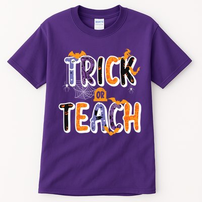 Trick Or Teach Funny Cute Halloween Tall T-Shirt