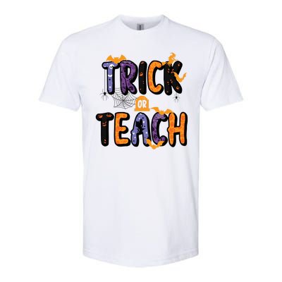 Trick Or Teach Funny Cute Halloween Softstyle CVC T-Shirt