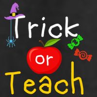 Trick Or Teach Halloween Teacher Adult Drive Performance Visor