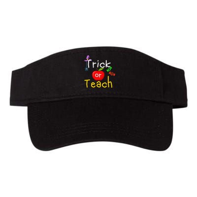 Trick Or Teach Halloween Teacher Visor