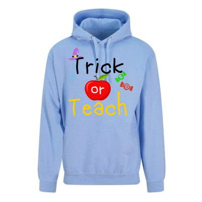 Trick Or Teach Halloween Teacher Unisex Surf Hoodie