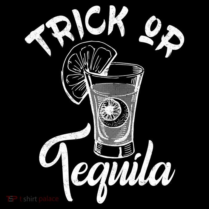 Trick Or Tequila Drawstring Bag