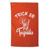 Trick Or Tequila Platinum Collection Golf Towel