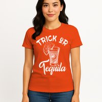Trick Or Tequila Womens T-Shirt
