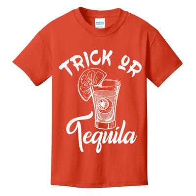 Trick Or Tequila Kids T-Shirt