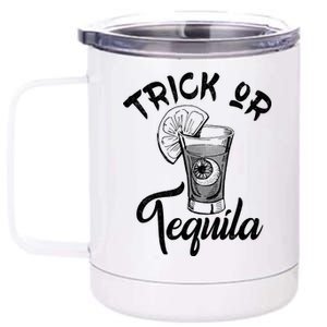 Trick Or Tequila 12 oz Stainless Steel Tumbler Cup