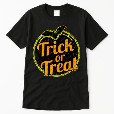Trick or Treat Bat Logo Tall T-Shirt