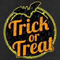 Trick or Treat Bat Logo 11oz C Handle Ceramic Mug