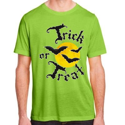 Trick Or Treat Bats Halloween Adult ChromaSoft Performance T-Shirt