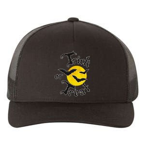 Trick Or Treat Bats Halloween Yupoong Adult 5-Panel Trucker Hat