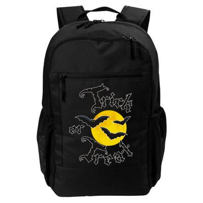 Trick Or Treat Bats Halloween Daily Commute Backpack