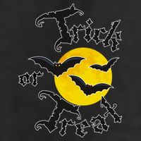 Trick Or Treat Bats Halloween 11oz C Handle Ceramic Mug