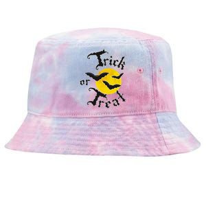 Trick Or Treat Bats Halloween Tie-Dyed Bucket Hat