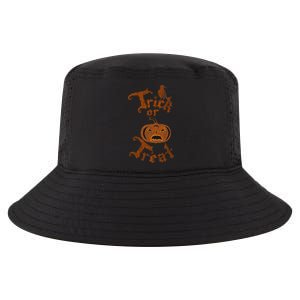 Trick Or Treat Pumpkin Halloween Cool Comfort Performance Bucket Hat