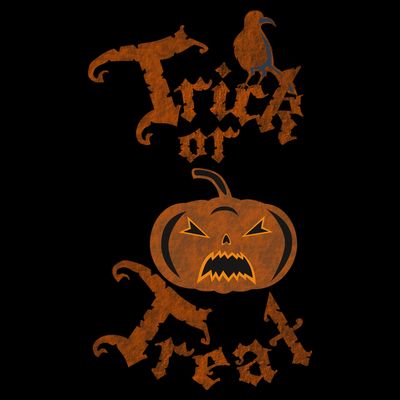 Trick Or Treat Pumpkin Halloween T-Shirt