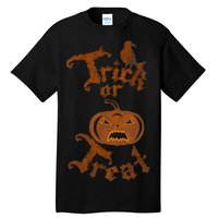 Trick Or Treat Pumpkin Halloween Tall T-Shirt