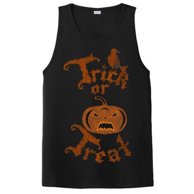 Trick Or Treat Pumpkin Halloween PosiCharge Competitor Tank