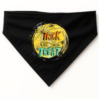 Trick or Treat Spider Web USA-Made Doggie Bandana