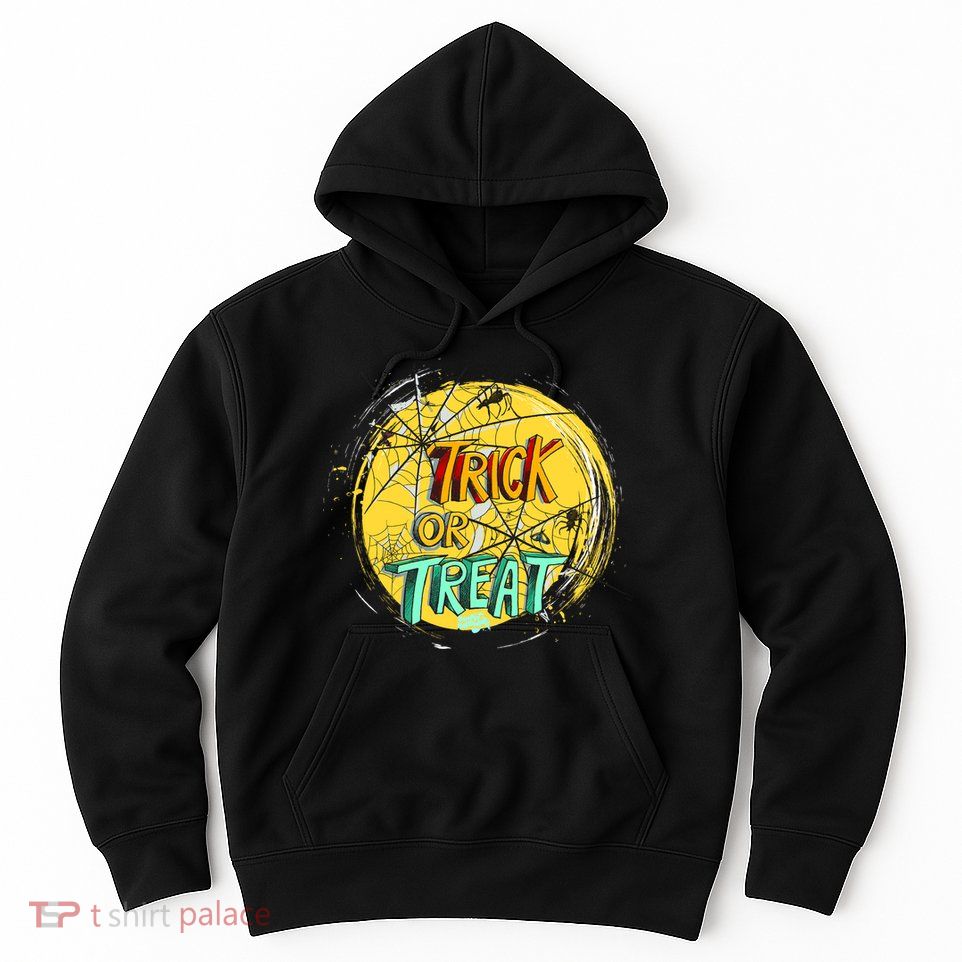 Trick or Treat Spider Web Hoodie