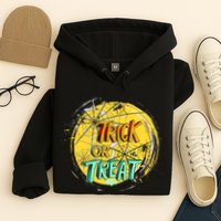 Trick or Treat Spider Web Hoodie