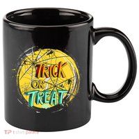 Trick or Treat Spider Web 11oz C Handle Ceramic Mug
