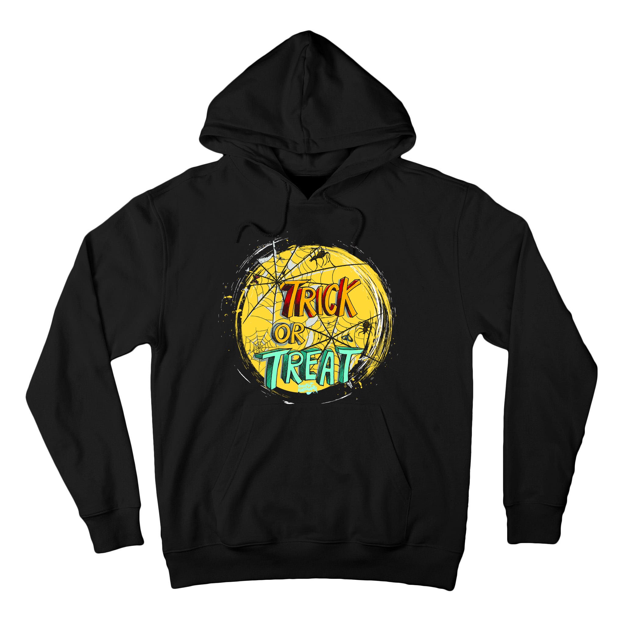Trick or Treat Spider Web Tall Hoodie
