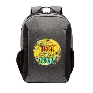 Trick or Treat Spider Web Vector Backpack