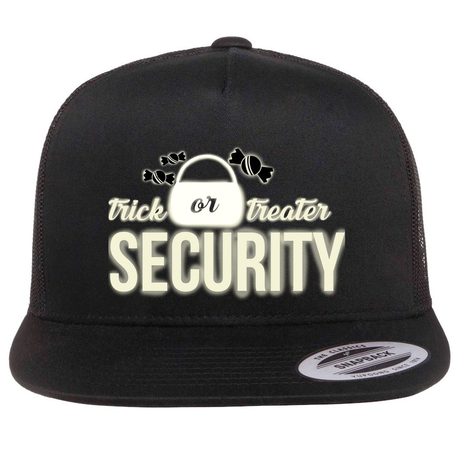 Trick or Treater Security Flat Bill Trucker Hat
