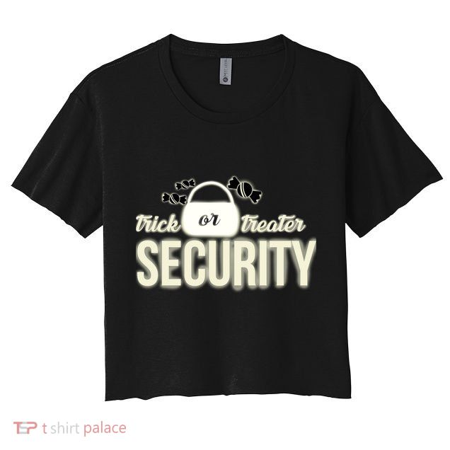 Trick or Treater Security Crop Top