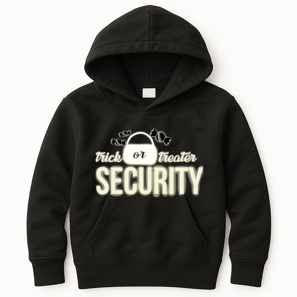 Trick or Treater Security Kids Hoodie