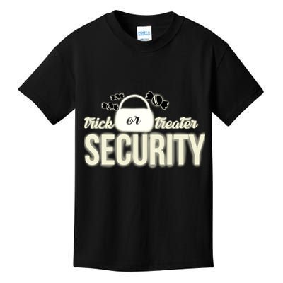 Trick or Treater Security Kids T-Shirt