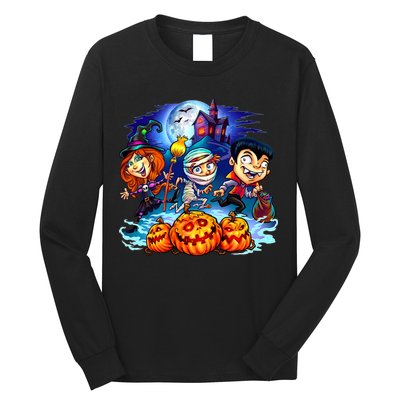 Trick-or-Treaters Halloween Long Sleeve Shirt