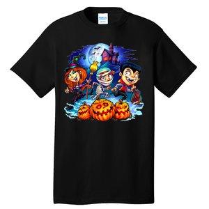 Trick-or-Treaters Halloween Tall T-Shirt