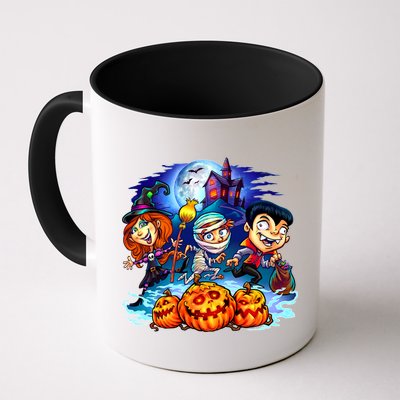 Trick-or-Treaters Halloween Mug