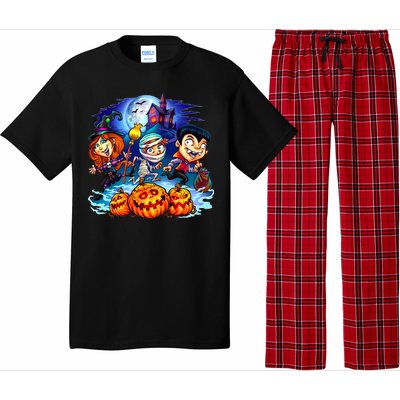 Trick-or-Treaters Halloween Pajama Set