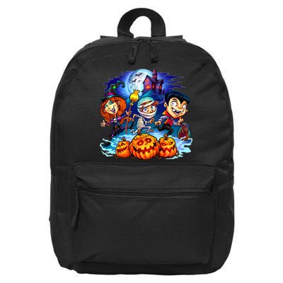 Trick-or-Treaters Halloween 16 in Basic Backpack