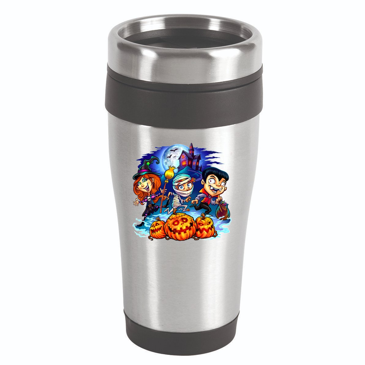 Trick-or-Treaters Halloween 16oz Travel Tumbler